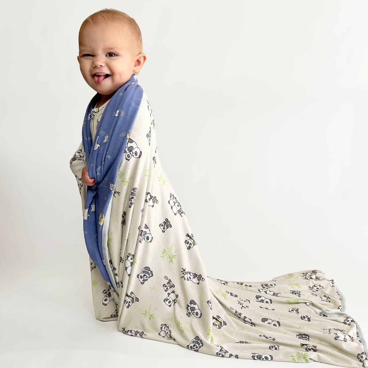 Panda Bamboo Convertible Footie