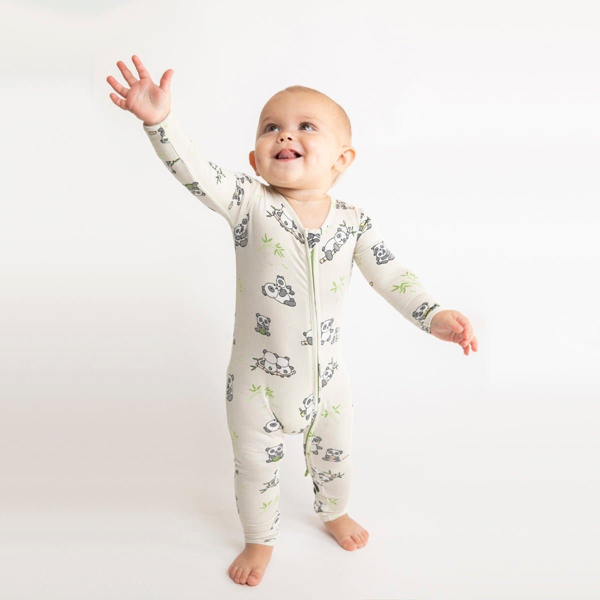Panda Bamboo Convertible Footie