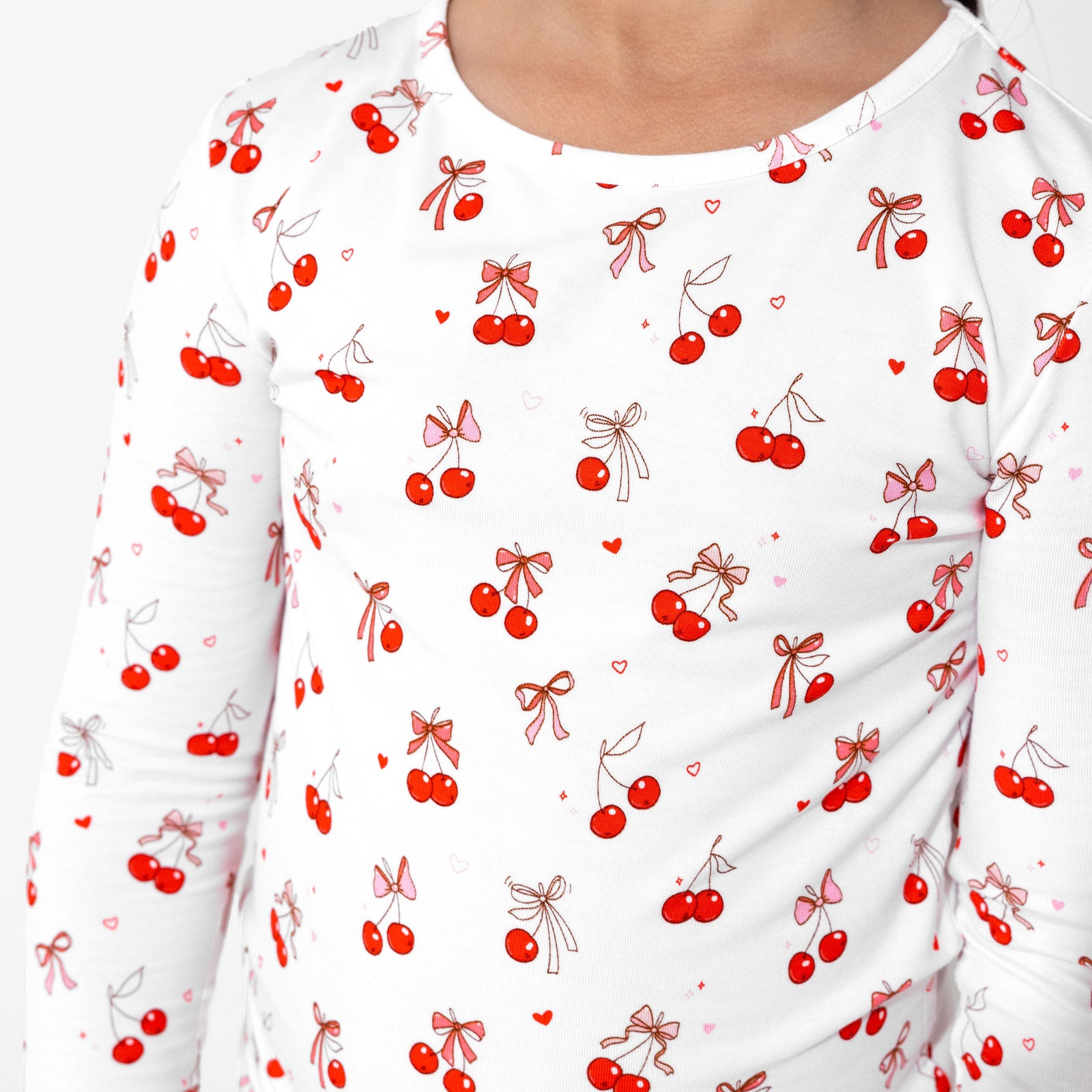 Cherry On Top Bamboo Kids Pajamas