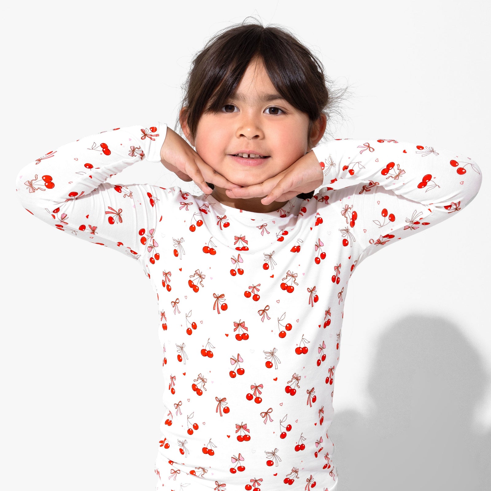 Cherry On Top Bamboo Kids Pajamas