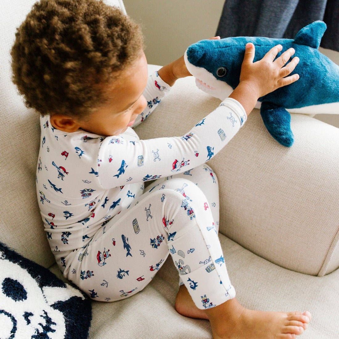 Pirate Bamboo Convertible Footie