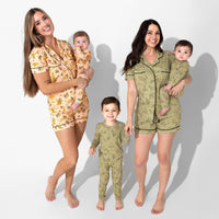 Pounce In Paradise Cheetah Bamboo Convertible Footie