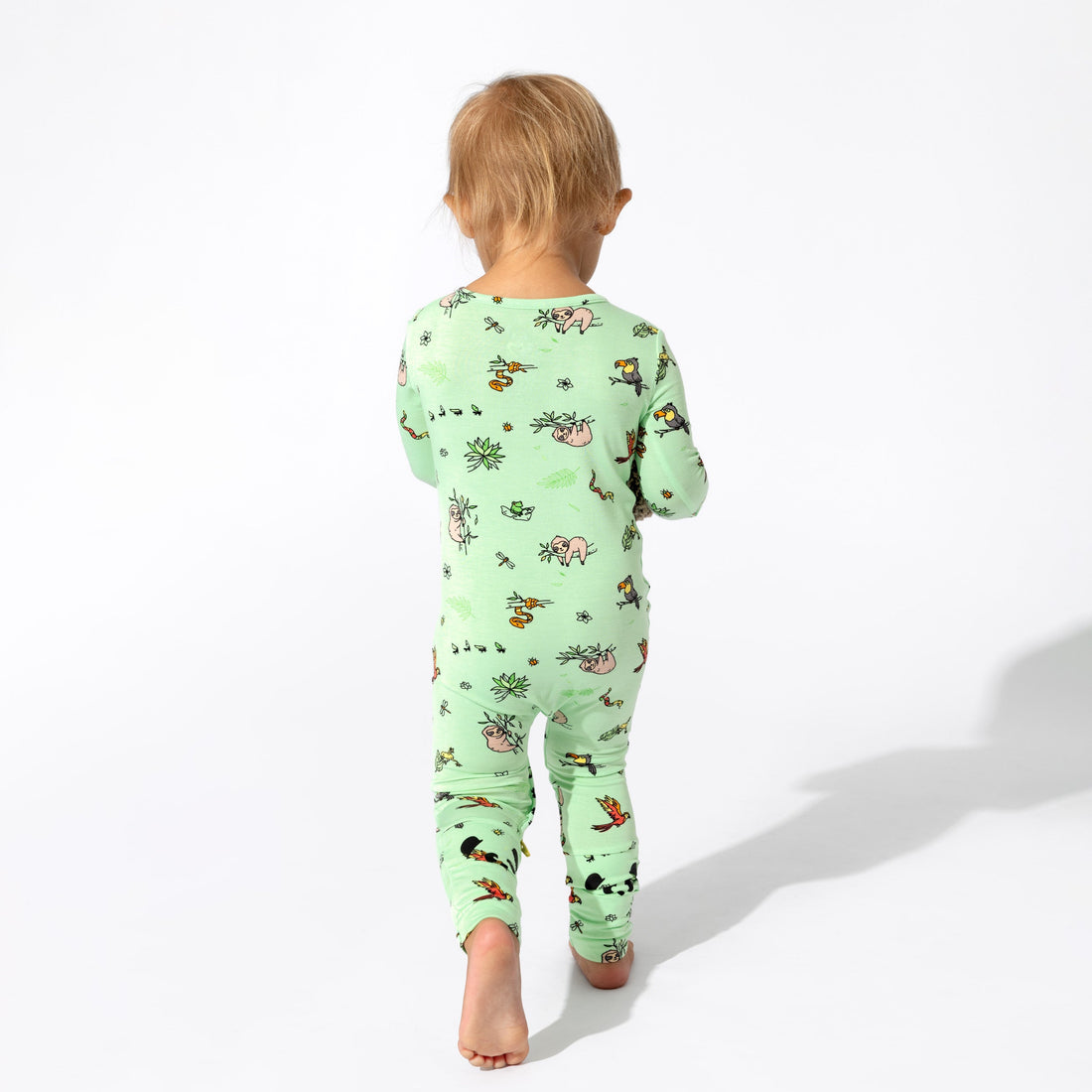 Rainforest Bamboo Convertible Footie