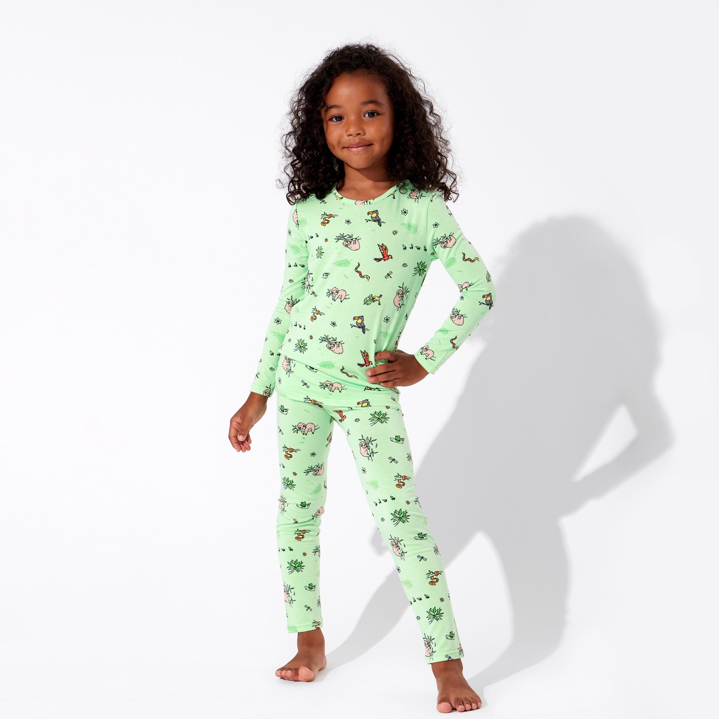 Rainforest Bamboo Kids Pajamas for Cozy and Sustainable Sleep Bellabu Bear ME