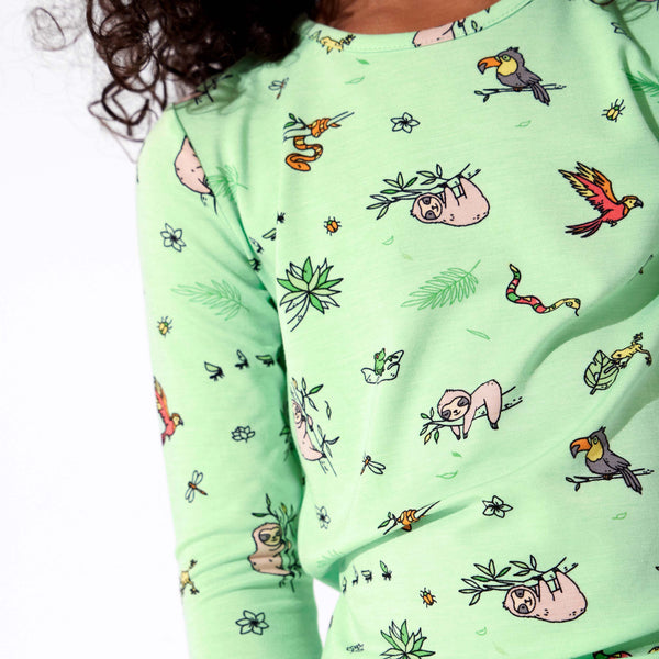 Rainforest Bamboo Kids Pajamas