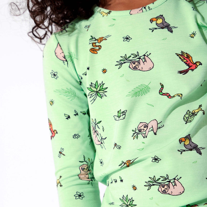 Rainforest Bamboo Kids Pajamas