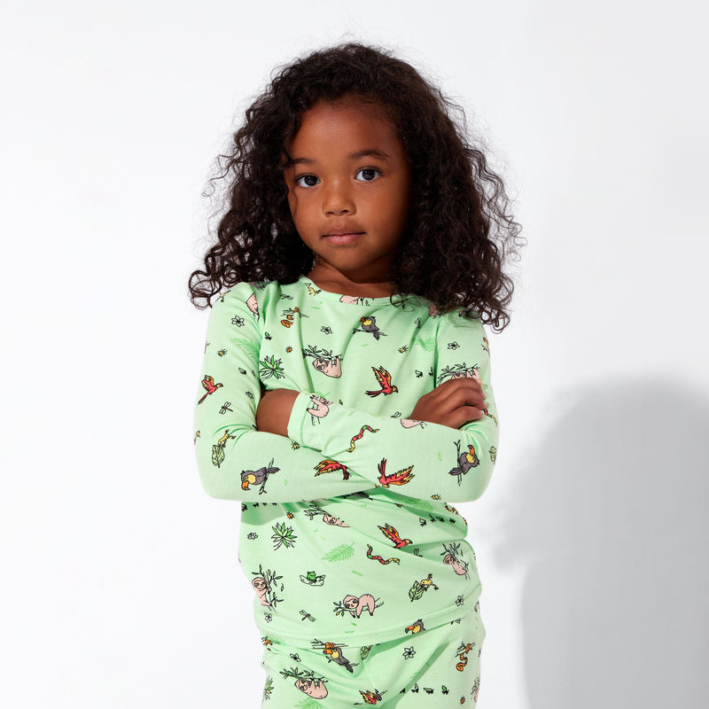 Rainforest Bamboo Kids Pajamas