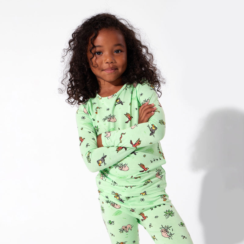 Rainforest Bamboo Kids Pajamas