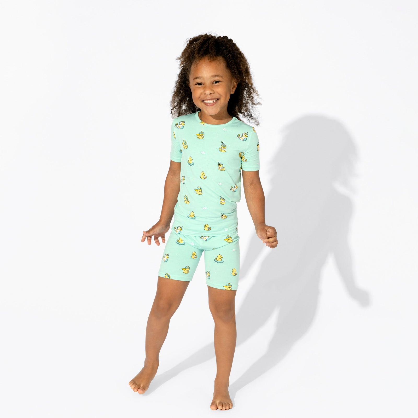 Rubber Ducky Bamboo Kids Pajama Short Set