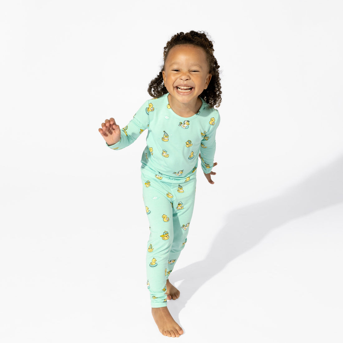 Rubber Ducky Bamboo Kids Pajamas