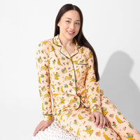 Pounce In Paradise Cheetah Bamboo Women's Pajama Set