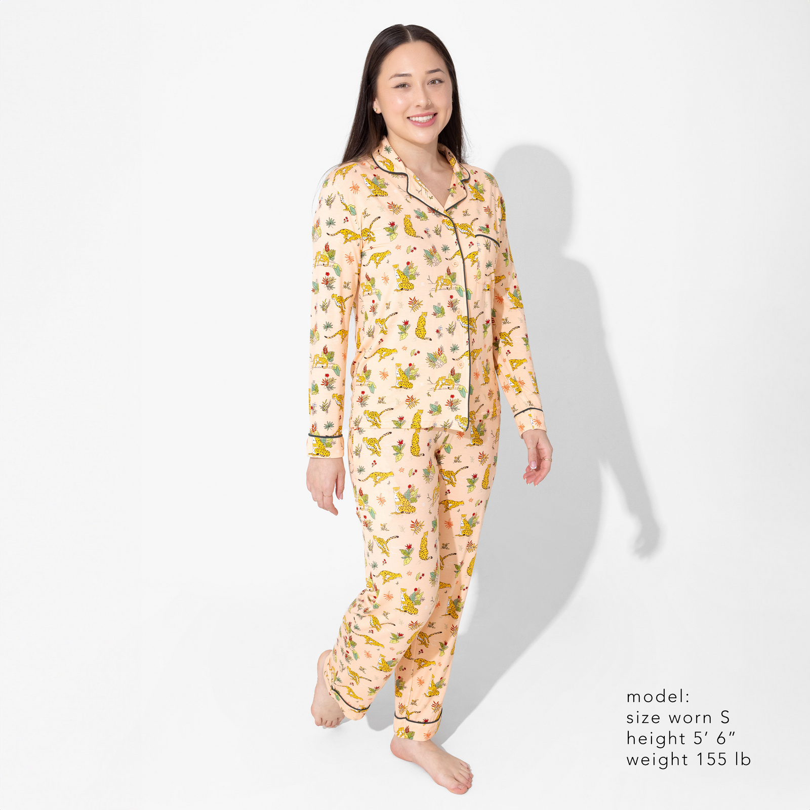 Pounce In Paradise Cheetah Bamboo Women's Pajama Set
