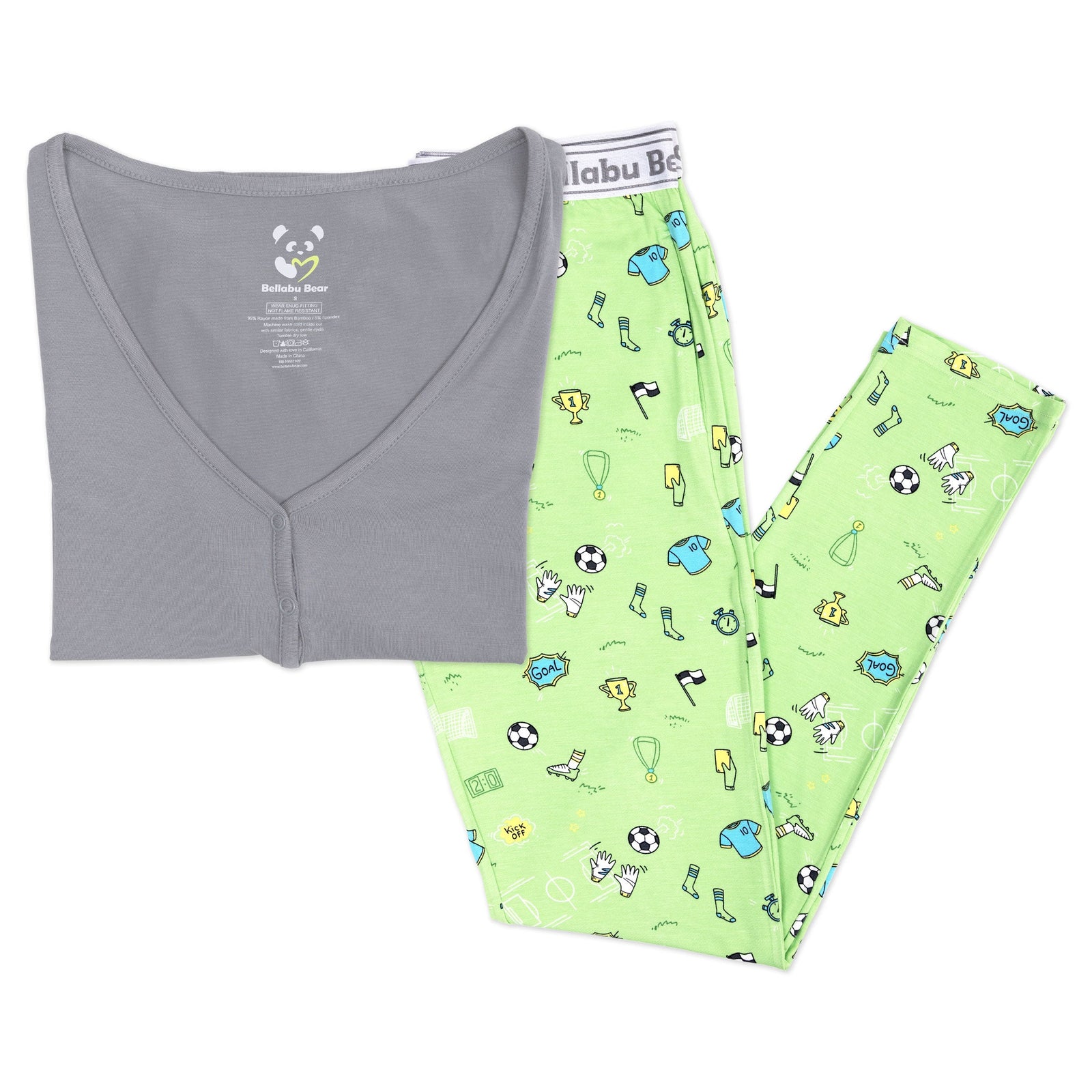 Soccer Bamboo Women's Pajama Set