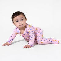The Eye Pink Bamboo Convertible Footie