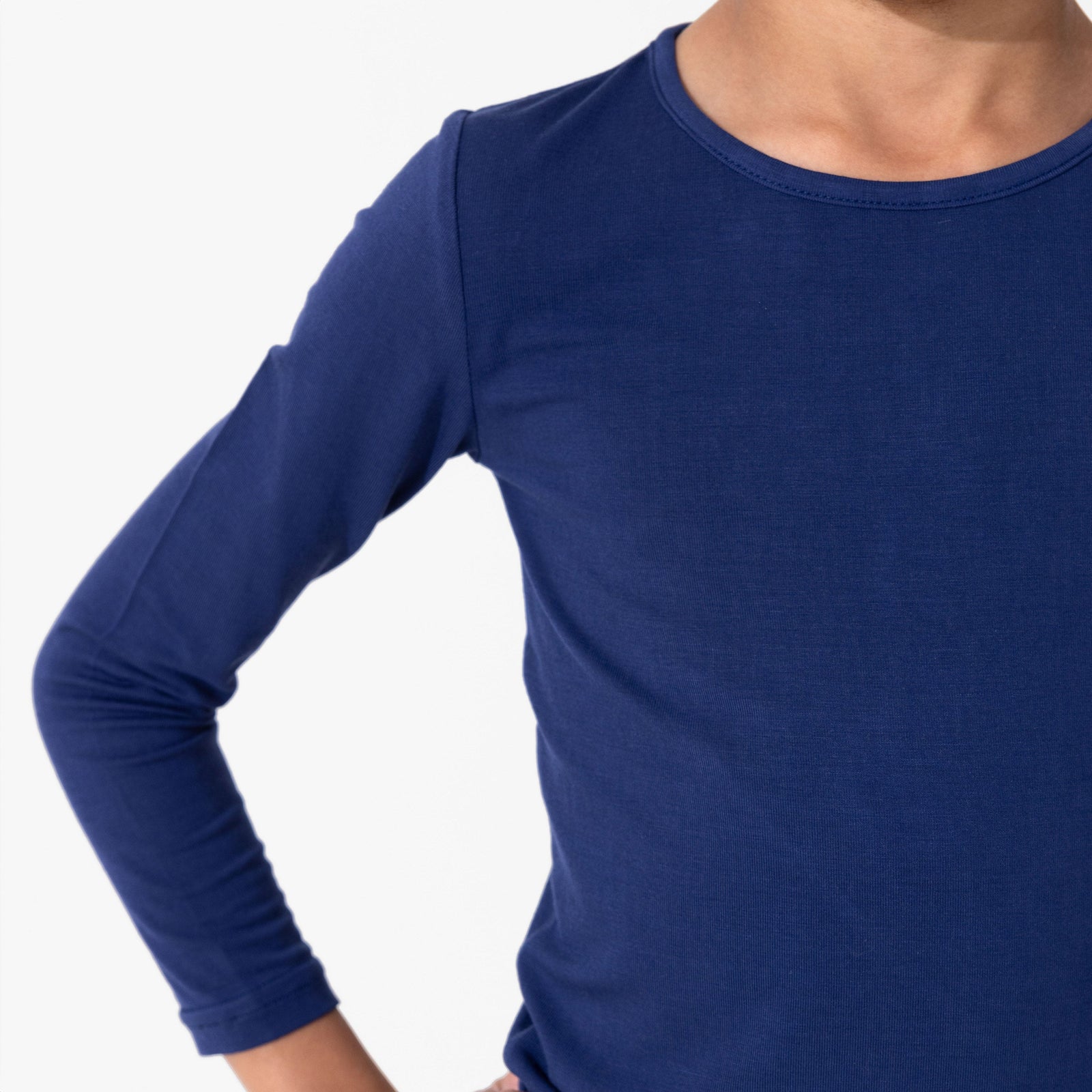 Starry Night Blue Bamboo Kids Pajamas