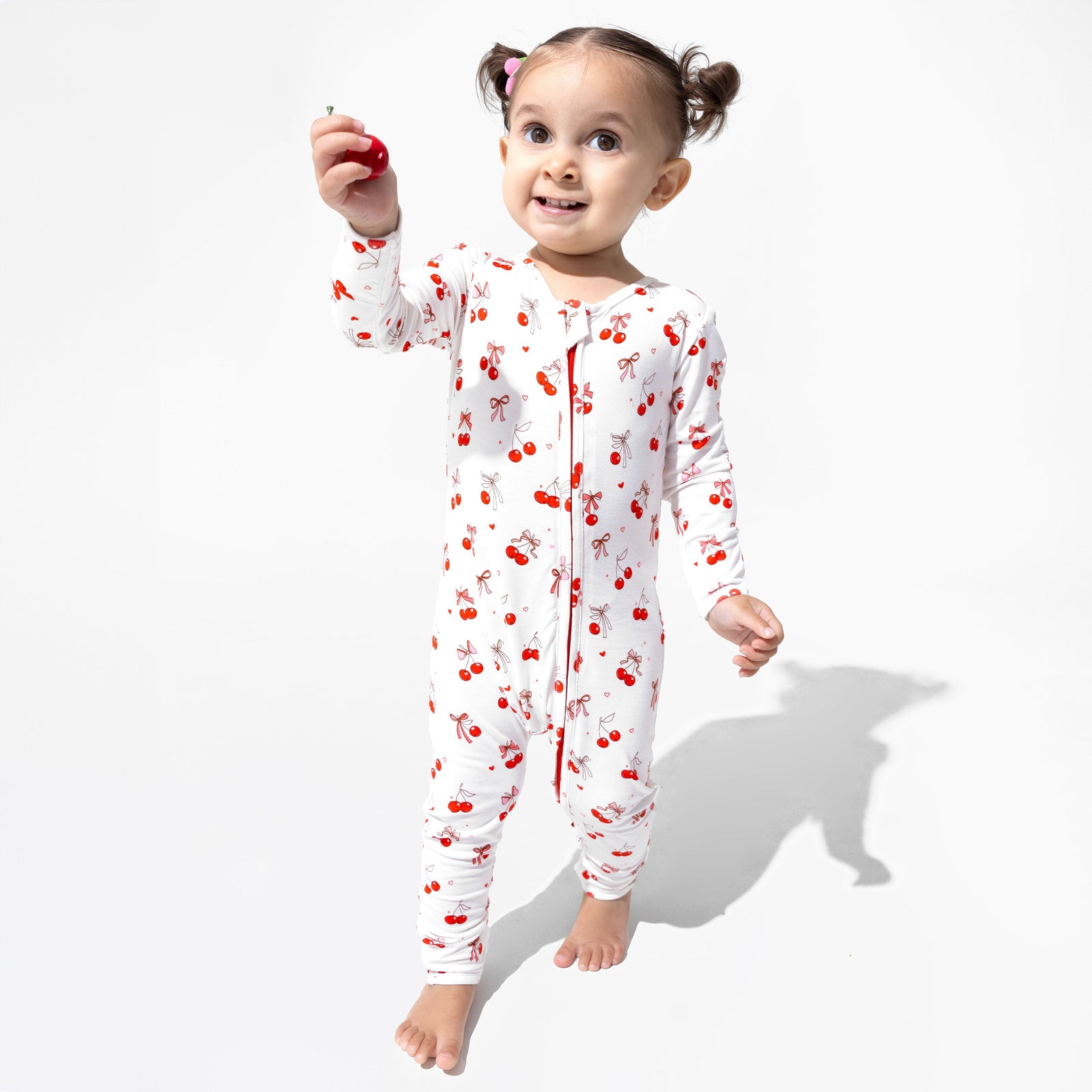 Cherry On Top Bamboo Convertible Footie