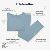 Oasis Teal Bamboo Men's Pajama Set