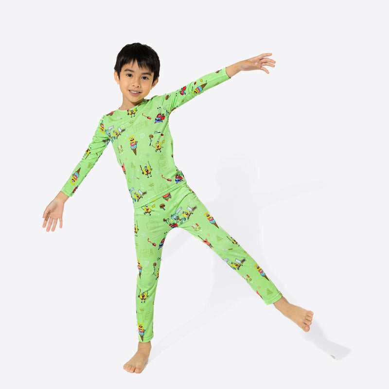SpongeBob SquarePants: Foodie Bamboo Kids Pajamas