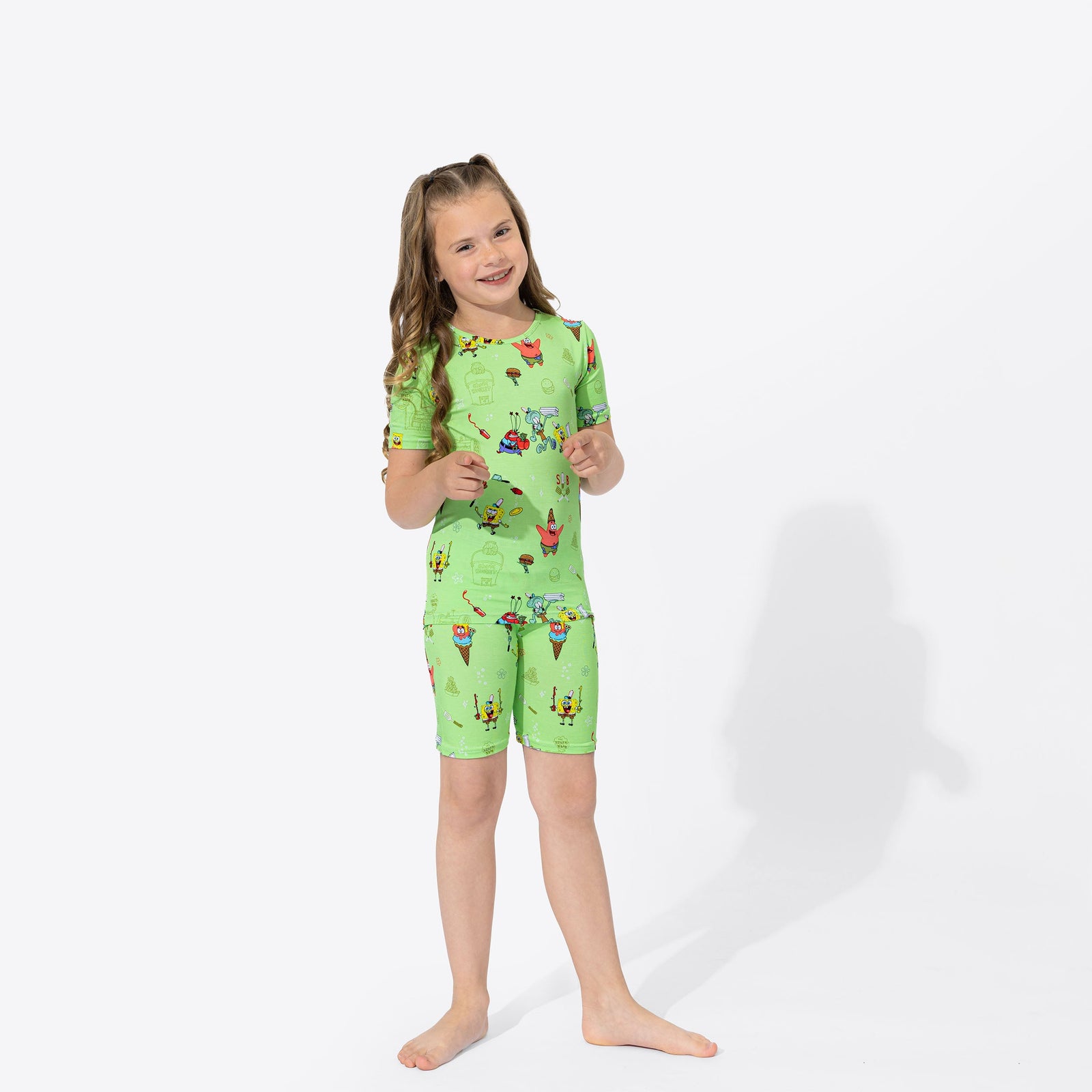 SpongeBob SquarePants: Foodie Bamboo Kids Pajama Short Set