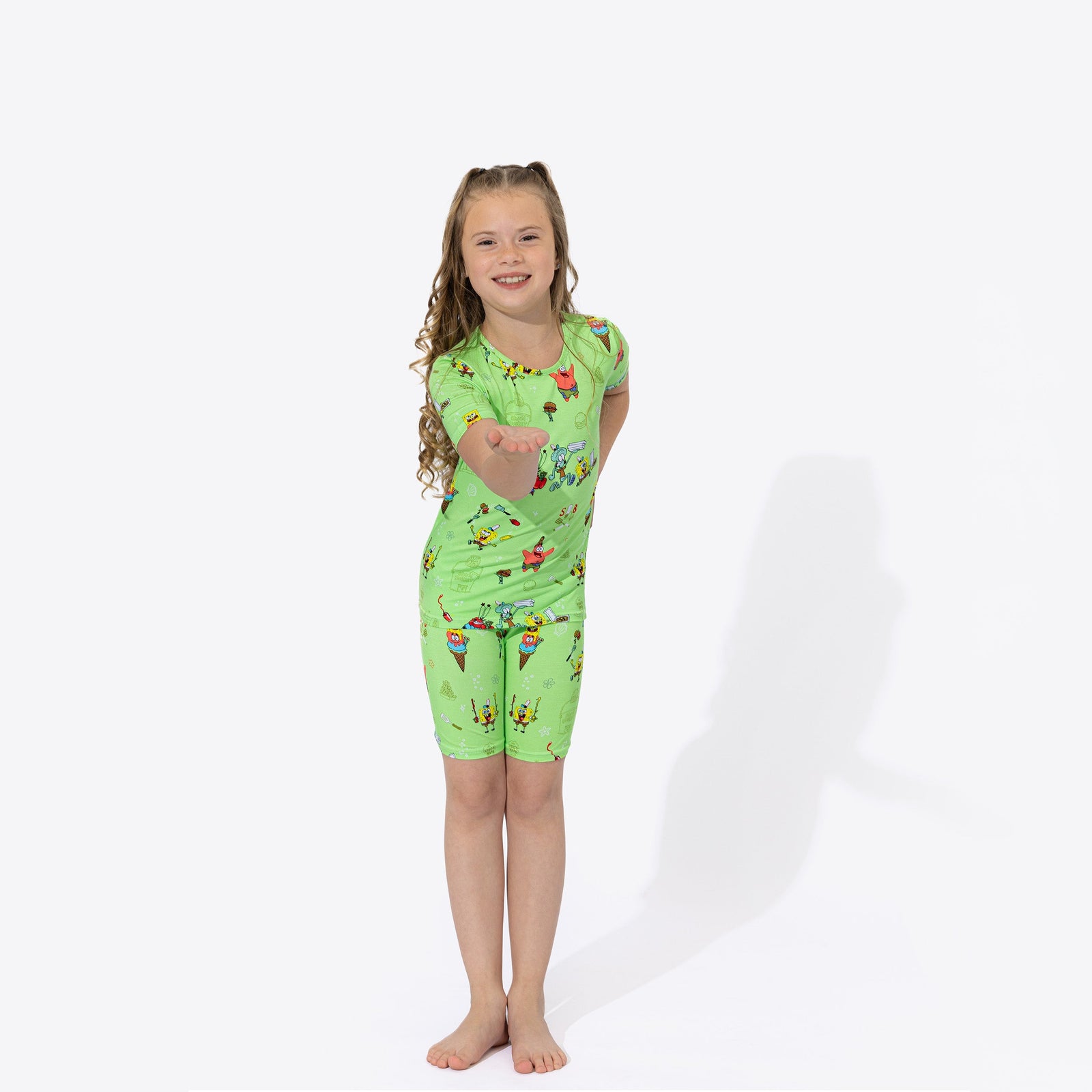 SpongeBob SquarePants: Foodie Bamboo Kids Pajama Short Set