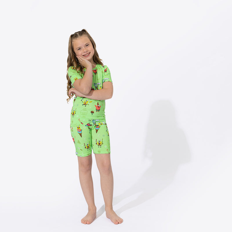 SpongeBob SquarePants: Foodie Bamboo Kids Pajama Short Set
