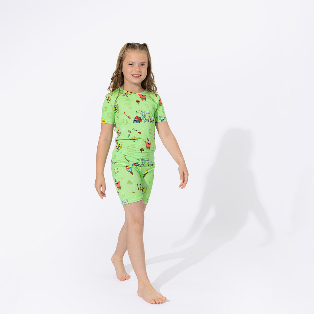 SpongeBob SquarePants: Foodie Bamboo Kids Pajama Short Set