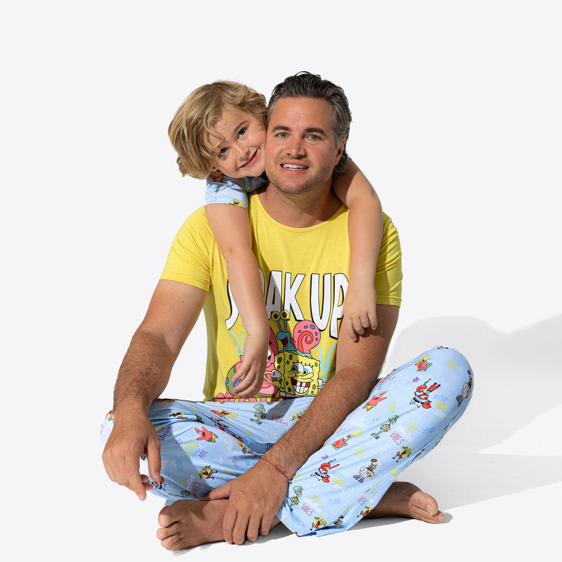 SpongeBob SquarePants: Good Vibes Bamboo Kids Pajama Short Set