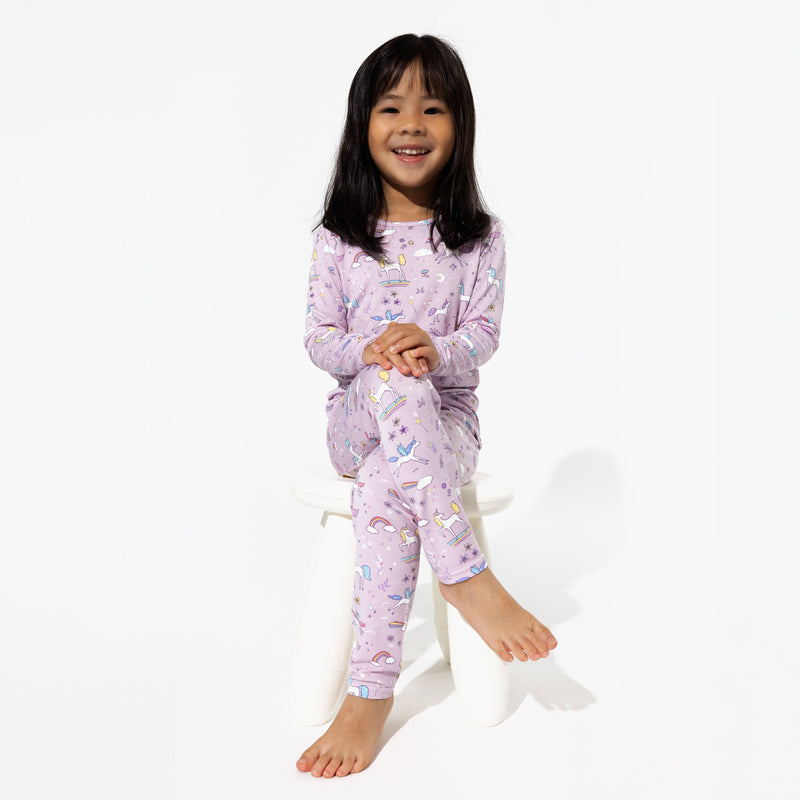 Enchanted Unicorn Bamboo Kids Pajamas
