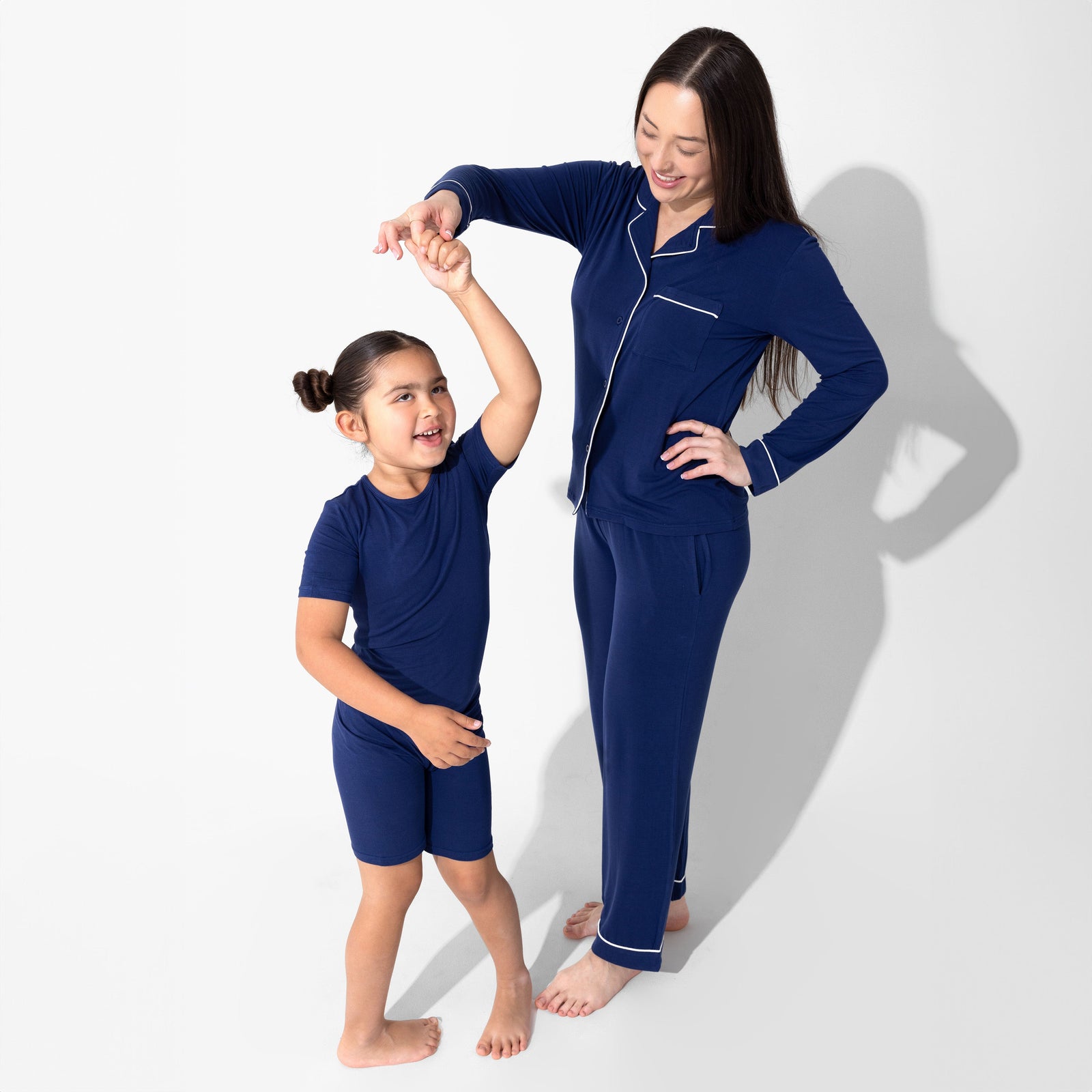 Starry Night Blue Bamboo Women's Pajama Set