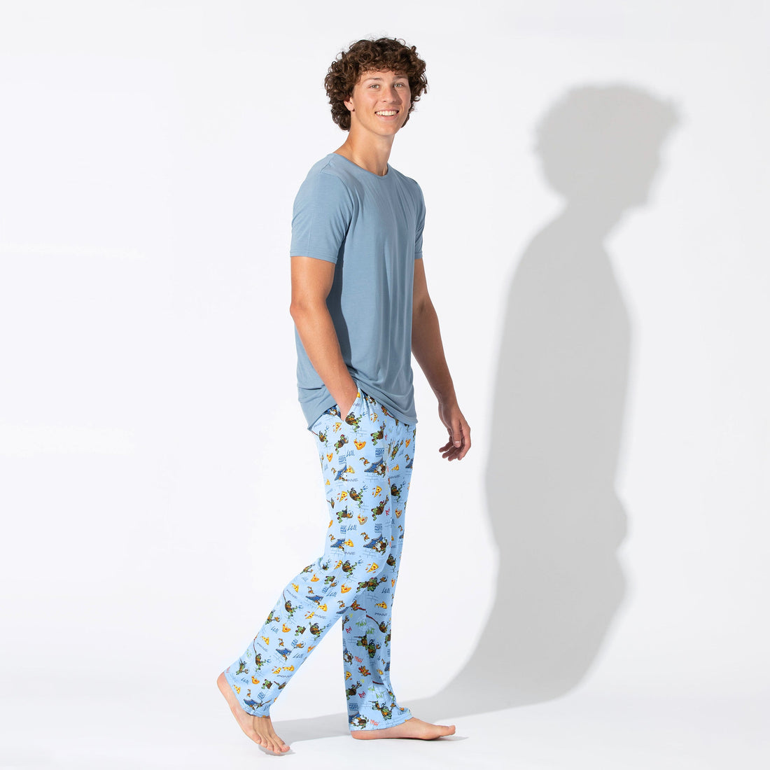 Teenage Mutant Ninja Turtles: Mutant Mayhem Movie Bamboo Men's Pajama Set