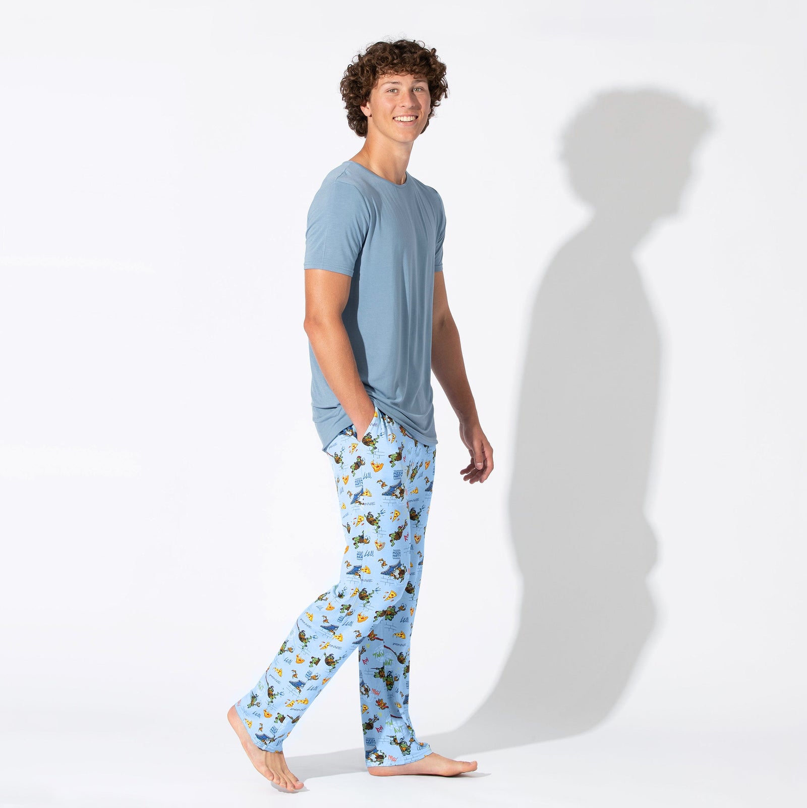 Teenage Mutant Ninja Turtles: Mutant Mayhem Movie Bamboo Men's Pajama Set