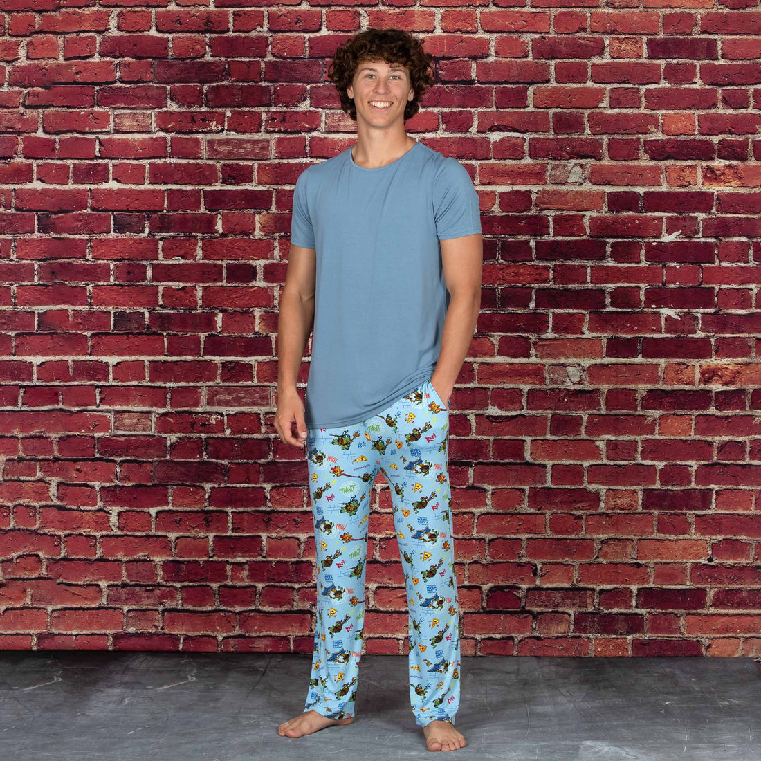 Teenage Mutant Ninja Turtles: Mutant Mayhem Movie Bamboo Men's Pajama Set