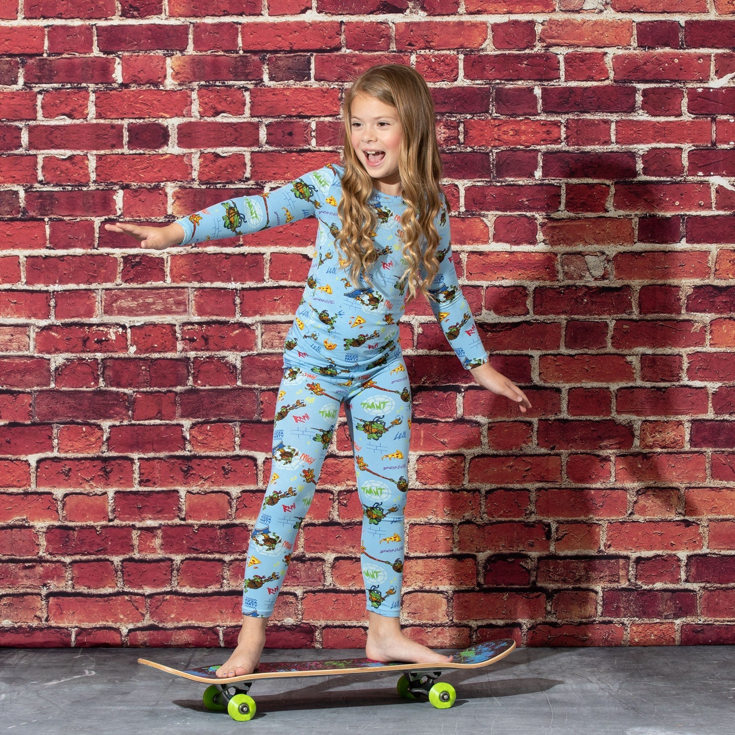 Teenage Mutant Ninja Turtles: Mutant Mayhem Movie Bamboo Kids Pajamas