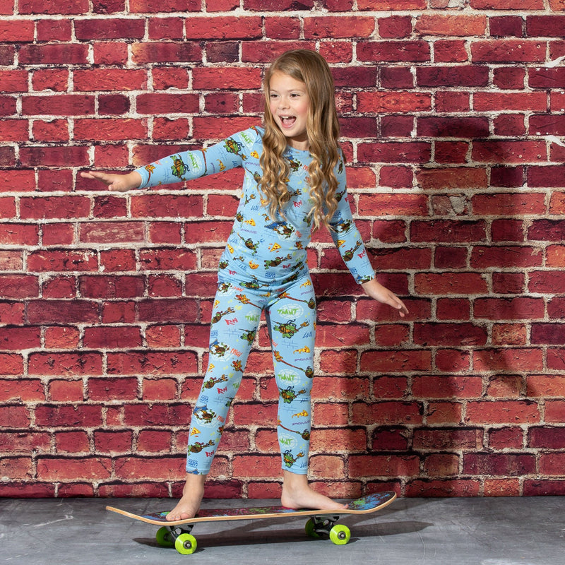Teenage Mutant Ninja Turtles: Mutant Mayhem Movie Bamboo Kids Pajamas