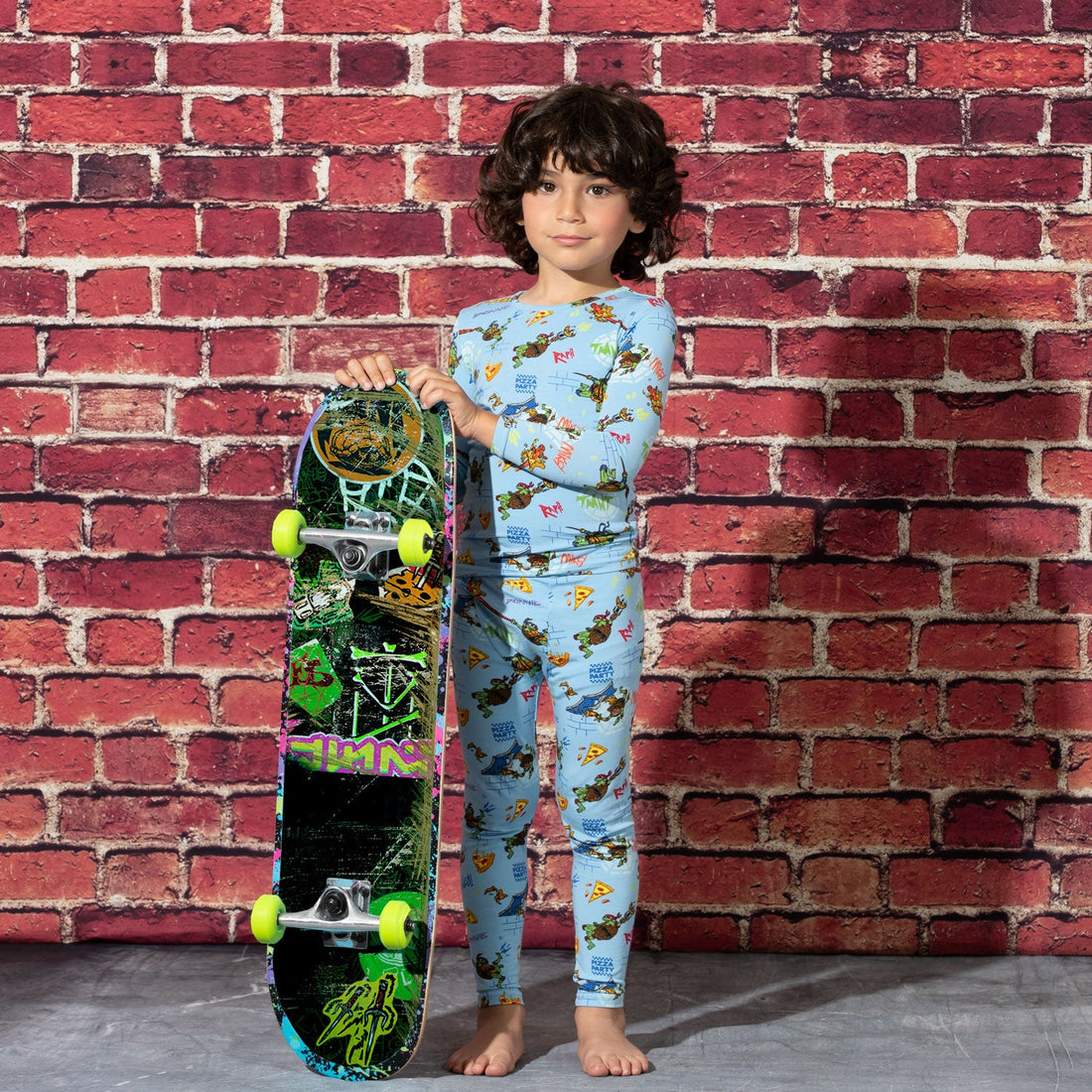 Teenage Mutant Ninja Turtles: Mutant Mayhem Movie Bamboo Kids Pajamas
