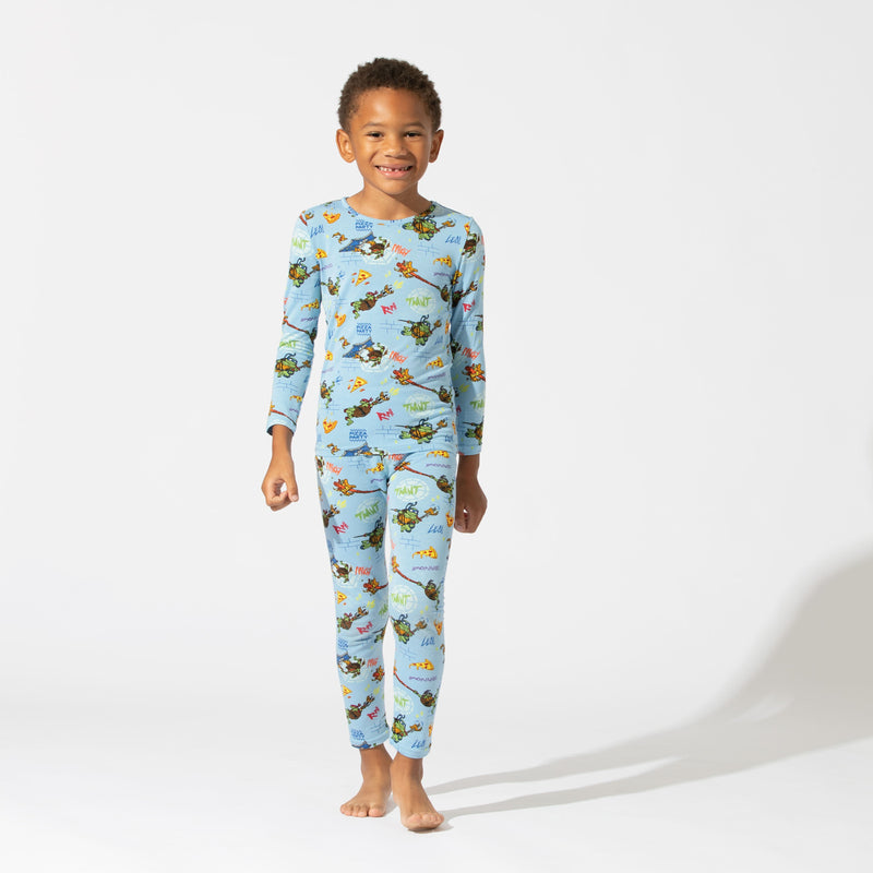 Teenage Mutant Ninja Turtles: Mutant Mayhem Movie Bamboo Kids Pajamas