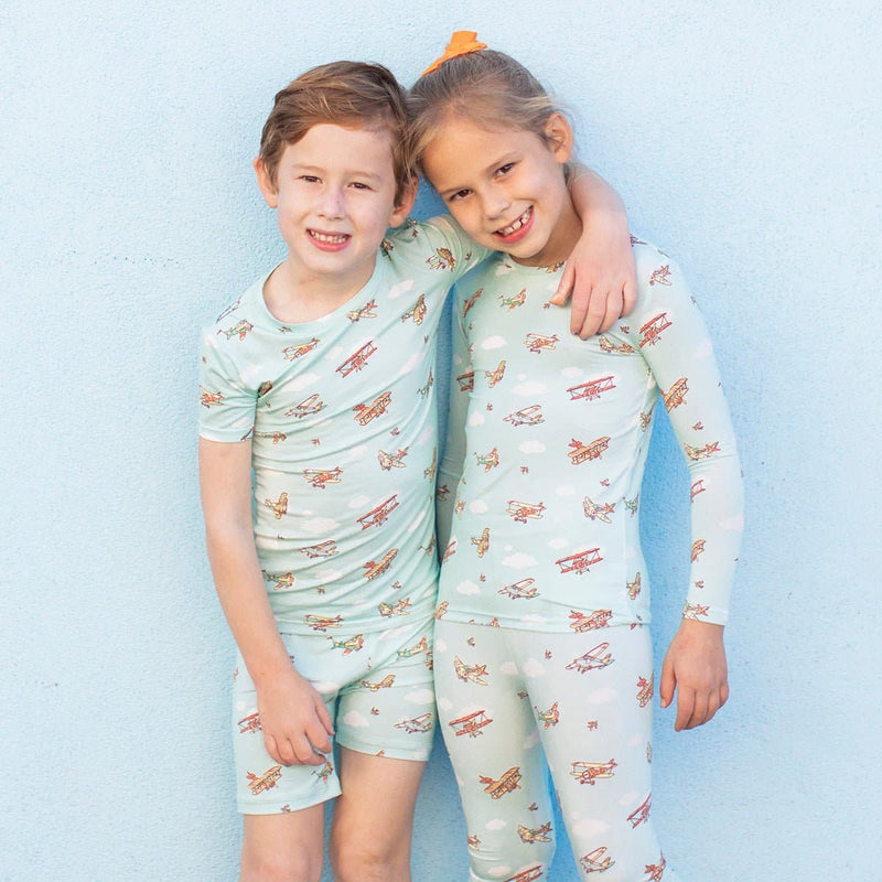 Bamboo Kids Short Sets, Baby Pajamas, Toddler Pajamas, Baby Romper, Bamboo Sleepers, Kids Pajamas, Bamboo Baby Sleepwear, Hypoallergenic Baby Pajamas, Comfortable Bamboo Pajamas, Bamboo Baby Pajamas, Little Sleepies Pjs, Infant Pajamas, Summer Kids Pajamas, Kids Two Piece Pajamas, Kids Pajama Set, Cute Print Kids Pajama, Kids Pjs, Bamboo Kids Pjs, Blue Kids Pajamas