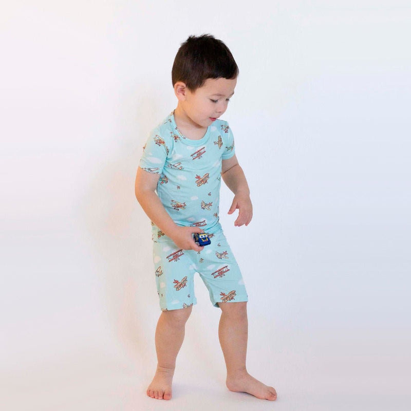 Bamboo Kids Short Sets, Baby Pajamas, Toddler Pajamas, Baby Romper, Bamboo Sleepers, Kids Pajamas, Bamboo Baby Sleepwear, Hypoallergenic Baby Pajamas, Comfortable Bamboo Pajamas, Bamboo Baby Pajamas, Little Sleepies Pjs, Infant Pajamas, Summer Kids Pajamas, Kids Two Piece Pajamas, Kids Pajama Set, Cute Print Kids Pajama, Kids Pjs, Bamboo Kids Pjs, Blue Kids Pajamas