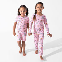 Mermaid Lagoon Bamboo Kids Pajamas