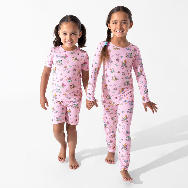 Mermaid Lagoon Bamboo Kids Pajamas