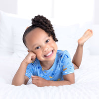 Baby Shark Surf Bamboo Kids Pajama Short Set