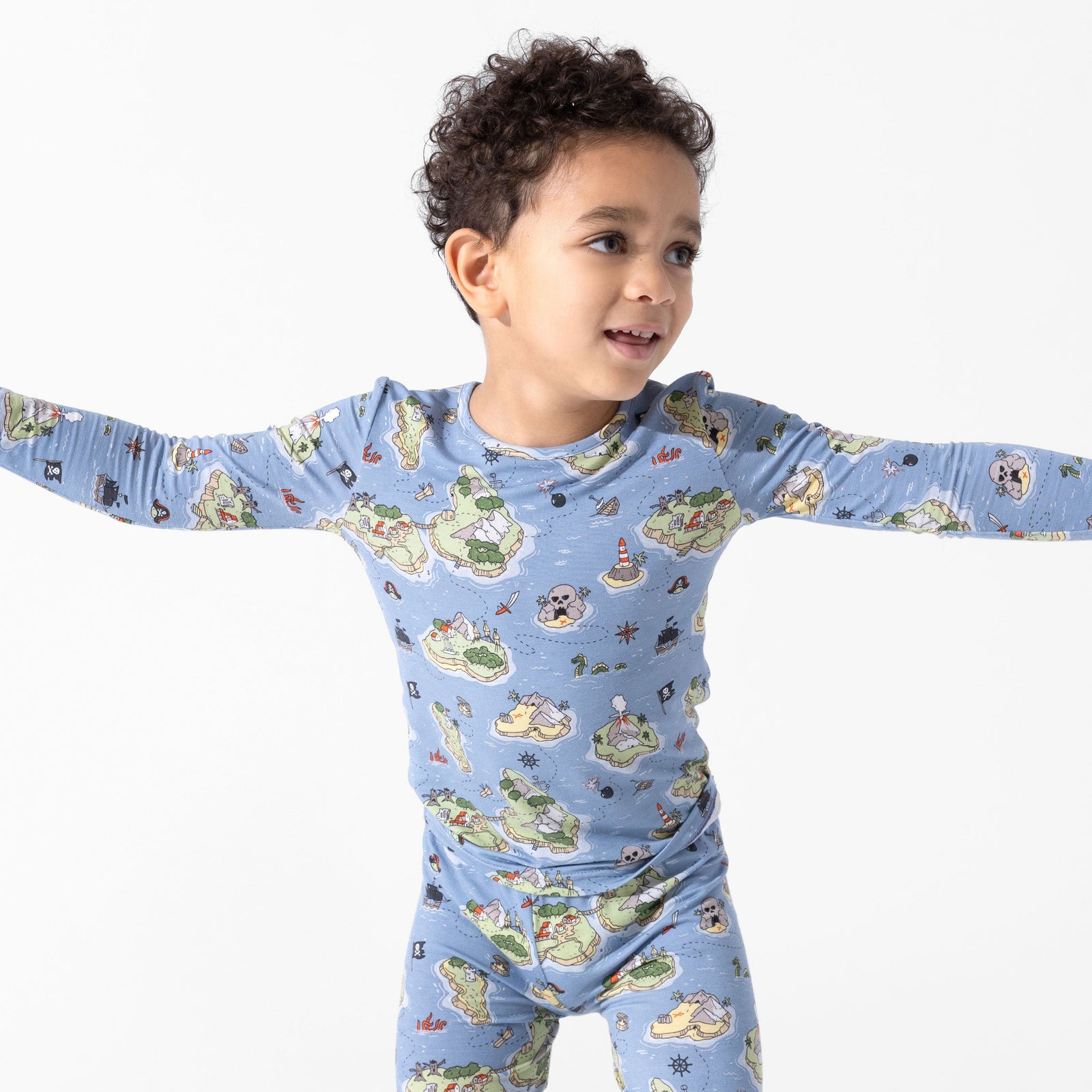 Pirate Cove Bamboo Kids Pajamas