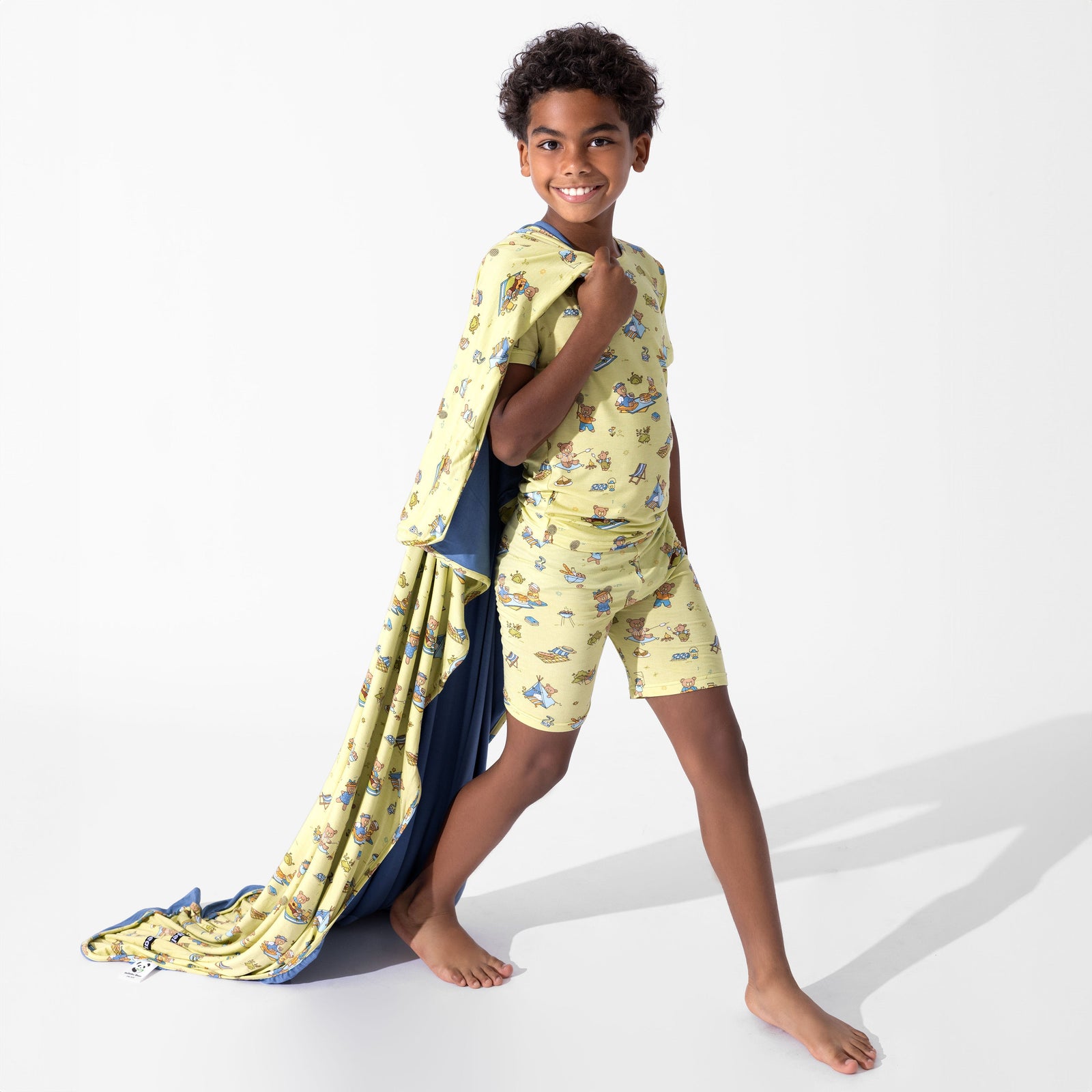 Teddy Bear Picnic Bamboo Blanket