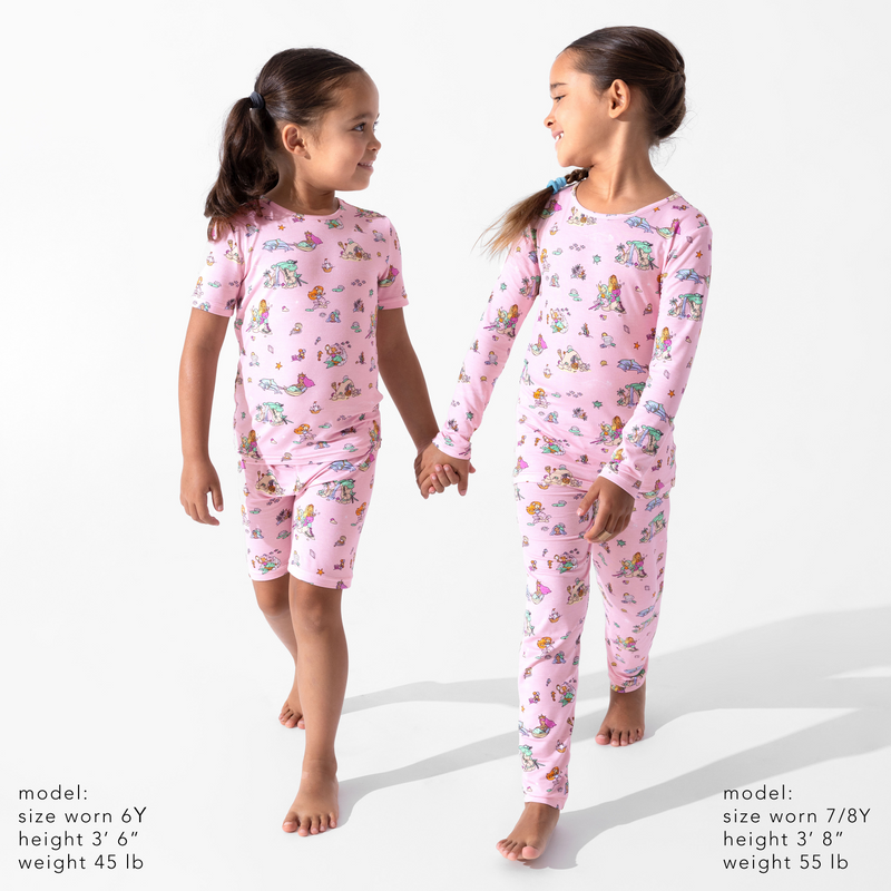 Mermaid Lagoon Bamboo Kids Pajamas