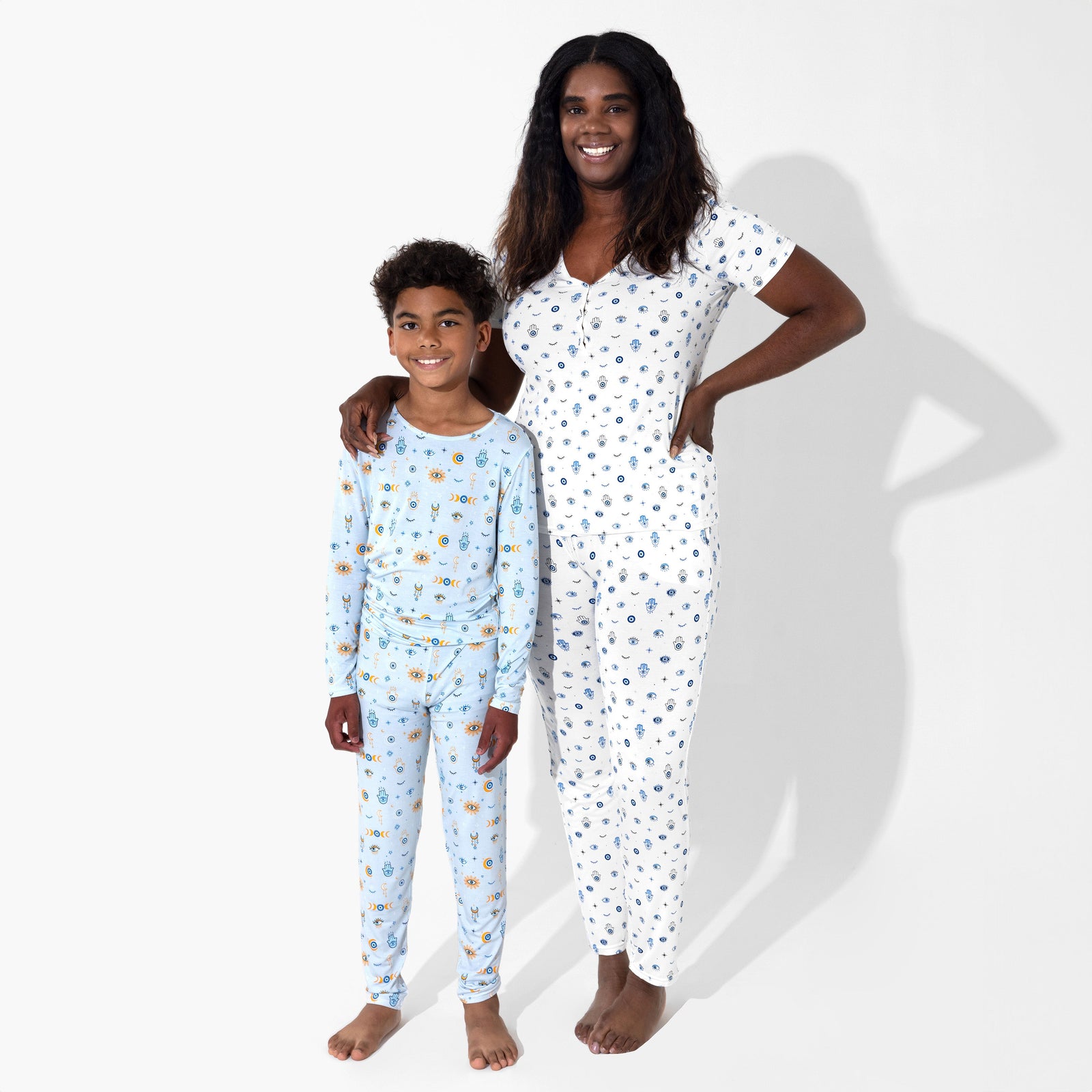 The Eye Blue Bamboo Kids Pajamas