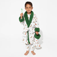 Santa's Workshop Kids' Bamboo Sherpa Robe