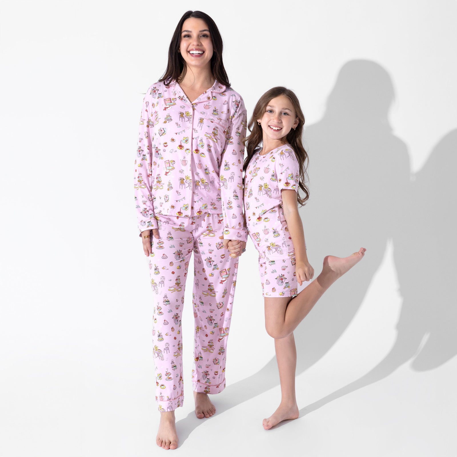 Tea Party Bamboo Women's Pajama Set