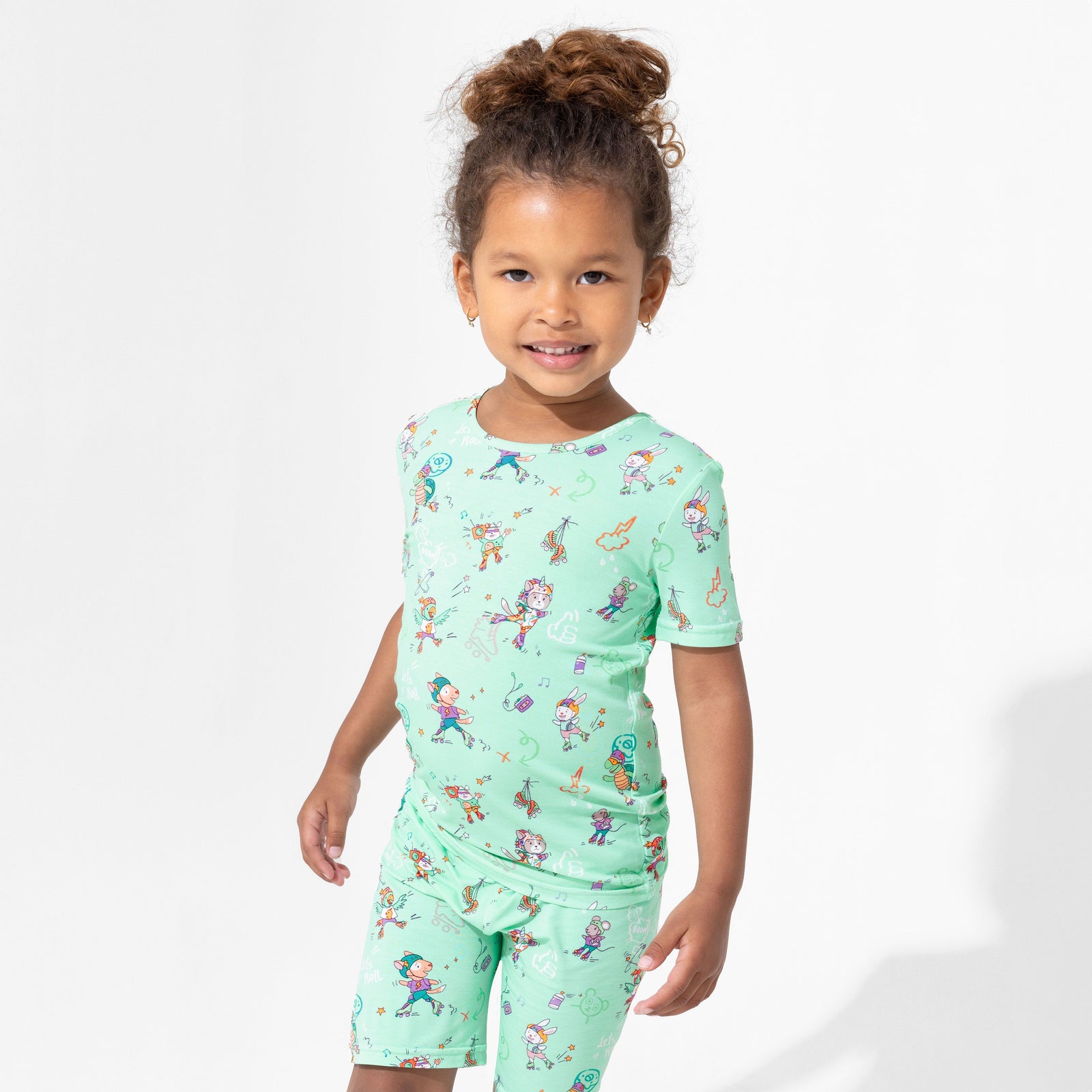 Roller Pet Pals Bamboo Kids Pajama Short Set