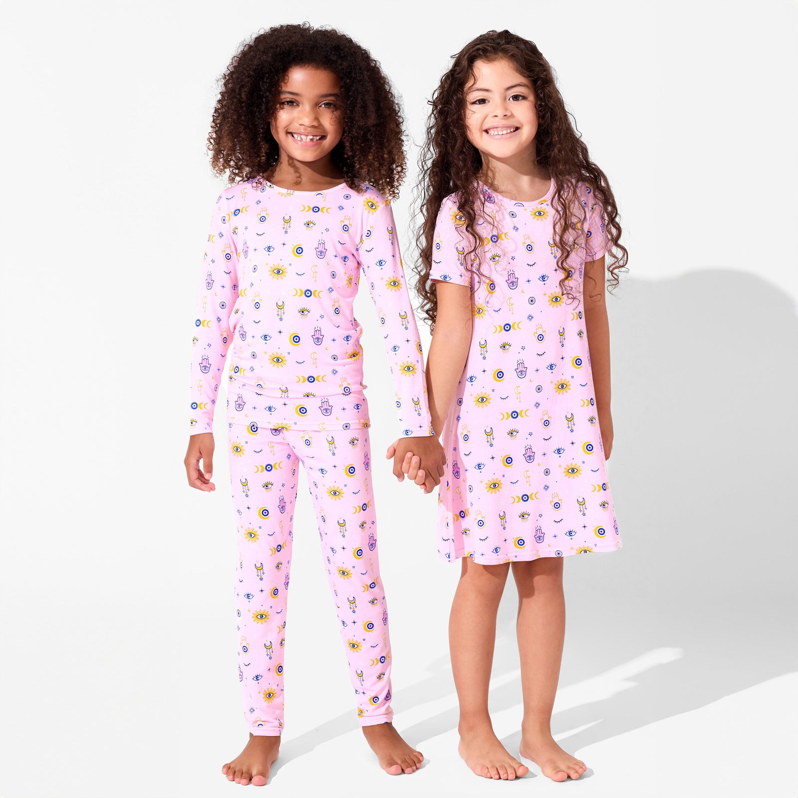 The Eye Pink Bamboo Kids Pajamas