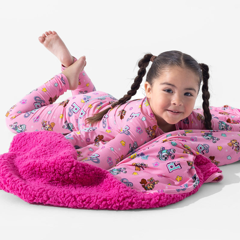 PAW Patrol: Varsity Pink Bamboo Kids Pajamas